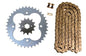 Solid Spare Gold 520x86 O-Ring Drive Chain & 13/38 Sprockets for Honda TRX250X Fourtrax