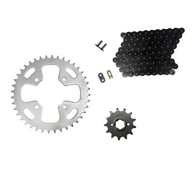 Solid Spare Black 520x90 Drive Chain & 13/40 Sprockets for Honda ATC350X fits 1985