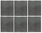 Solid Spare (6) Replacement Range Hood Ducted Grease Filters for 99010299 Fits Broan Models