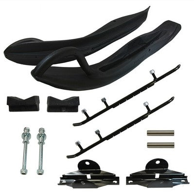 Solid Spare Exo-S Touring Skis, Mount Kit & 6" Carbides for Arctic Cat fits Some 2016-2017