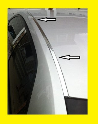 For 2000-2005 TOYOTA CELICA CHROME ROOF TOP TRIM MOLDING KIT