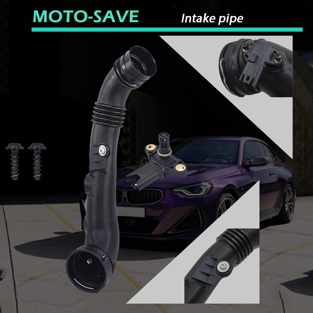 Solid Spare For BMW 335i E92/93 Air Induct Duct Pipe Throttle Intercooler 13717599294