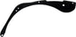 Solid Spare Replacement Vortex Baffle for Husqvarna Tractor Riding Lawn Mowers 531167001