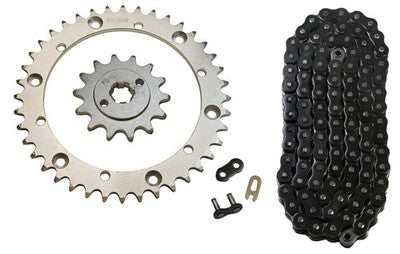 Solid Spare Black 520x94 Drive Chain & 14/40 Sprockets for Yamaha Blaster 200 1988-2006