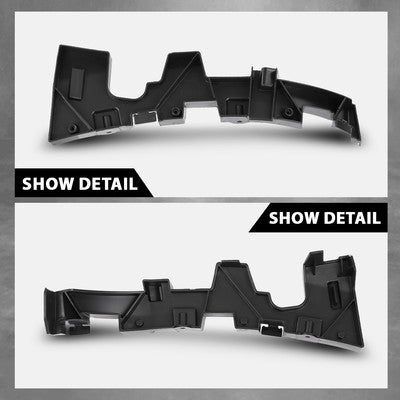 Solid Spare Front Bumper Retainer Face Bar Bracket Fit For 2018 2019 2020 Audi Q5 80A807278