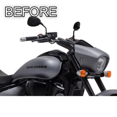 CHROME TANK TRIM For SUZUKI BOULEVARD VOLUSIA M50 C90 C50