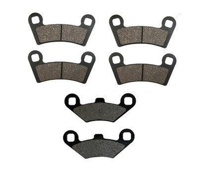 Front & Rear Brake Pads fits Polaris Outlaw 450 MXR - 2009 2010