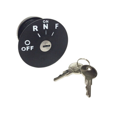 Solid Spare Ignition Key Switch With Key For EZGO RXV 2008-Up 48V - 605637, 609682, 611283