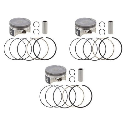 Solid Spare 3 Namura .020 Over Bore Piston Kits for Can-Am 2018 Maverick X3 900 HO non-Turbo