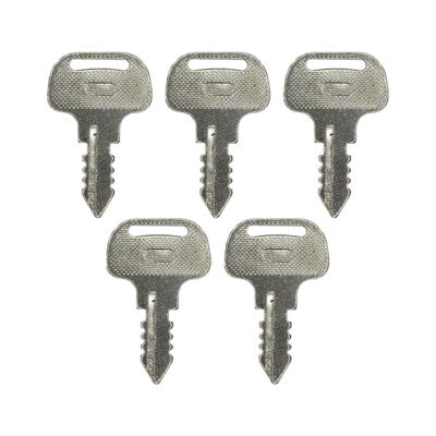 Solid Spare (5) Ignition Key For Kubota M Series Tractor Mower 393 18510-63720 18510-63620
