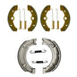 Solid Spare Front & Rear Brake Shoes for Yamaha Big Bear 350 2x4 & 4x4 fits 1996 1997 1998