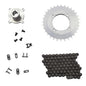 Solid Spare SPI Quick Change Drive Hub, Chain & 32T Sprocket Kit for Arctic Cat 120 Sleds