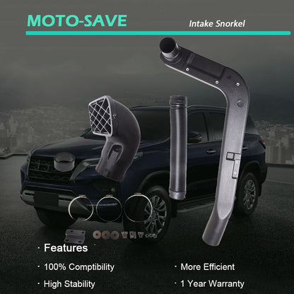 Solid Spare Intake Snorkel Kit FOR Toyota 40 42 45 47 Series For Land Cruiser BJ