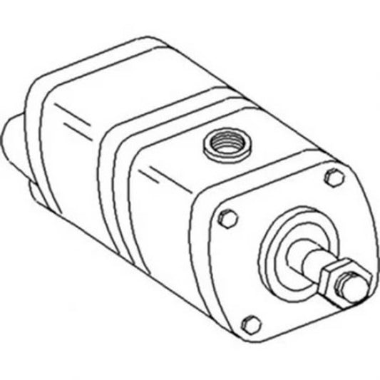 Solid Spare Pump - Hydraulic Economy fits International 624 523 654 724 824 3146446R93