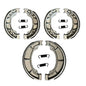 Solid Spare Front & Rear Brake Shoes fits Honda TRX125 Fourtrax 125 & TRX90 Sportrax 90