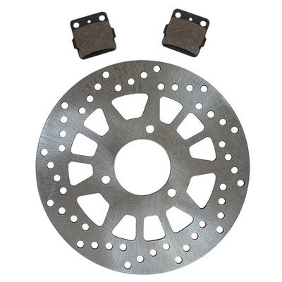 Solid Spare Rear Disc Brake Rotor Pads for Honda TRX300EX TRX300X Sportrax TRX250X Fourtrax