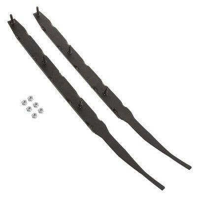 Solid Spare Bottom Line 4" DUAL Runner Carbides for Polaris RMK SKS XCR XCF 600 700 800 Pro