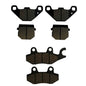 Front & Rear Semi-Metallic Brake Pads for Can-Am Rally 200 fits 2005 2006 2007