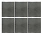 Solid Spare (6) Replacement Filters for Broan Range Hood S99010299 11-7/8 x 14-11/32 x 3/8"