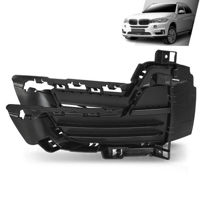 Solid Spare Fit For 2014-2018 BMW X5 F15 Front Bumper Lower Mesh Grille Grill Left Side