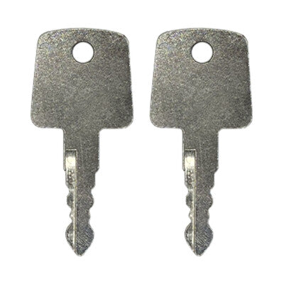 Solid Spare (2) Ignition Key For Sakai Roller Compactor Loader Equipment 974 2820-00003-0