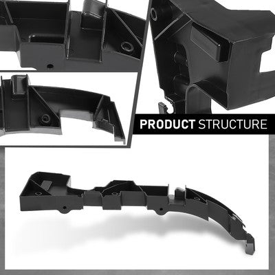 Solid Spare Front Bumper Retainer Face Bar Bracket Fit For 2018 2019 2020 Audi Q5 80A807278