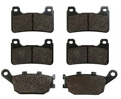 Front & Rear Brake Pads for Honda fits 2005-2006 CBR600RR & 2004-2005 CBR1000RR