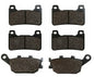 Front & Rear Brake Pads for Honda fits 2005-2006 CBR600RR & 2004-2005 CBR1000RR