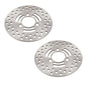 Solid Spare 2 Front Disc Brake Rotors for Kawasaki KFX400 fits 2003 2004 2005 2006