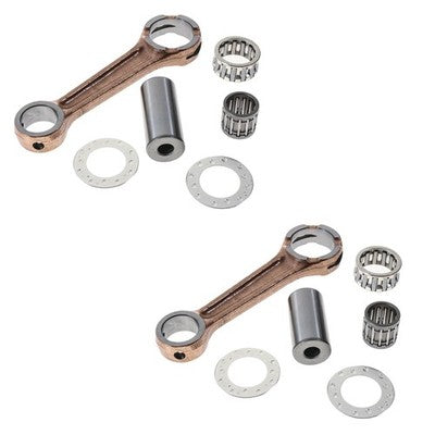 Solid Spare 2 Namura Connecting Rod Kits for Polaris SL 650 fits 1992 1993 1994 1995 Models