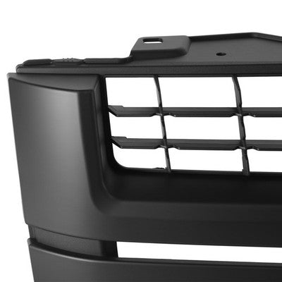 Front Upper Grille Matte Black Fit Chevrolet Silverado 2500 3500 HD LT 2007-2010
