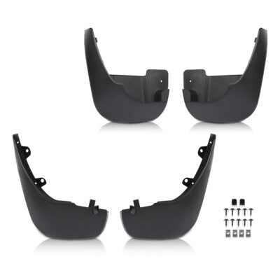 Solid Spare Mud Flaps Splash Guards Fit For 2014-2016 Range Rover Sport w/ Running Board