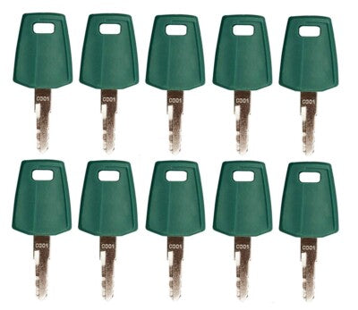(10) Keys For Volvo F series Wheel Loader C001, 11444208