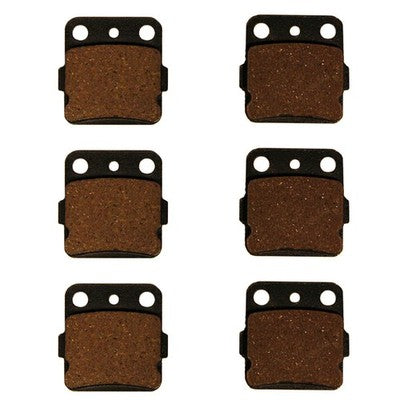 Solid Spare Front & Rear Semi-Metallic Brake Pads for Honda TRX300EX & TRX300X Sportrax