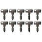(10) Club Car DS 1982+ Gas/Electric Golf Cart Key Replacement Ignition Keys