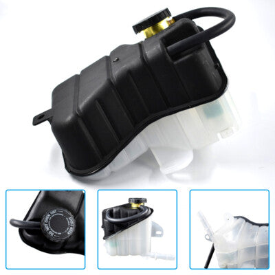 Solid Spare Fit For Oldsmobile Aurora 2001-03 Engine Water Coolant Bottle w/ Sensor 603-122