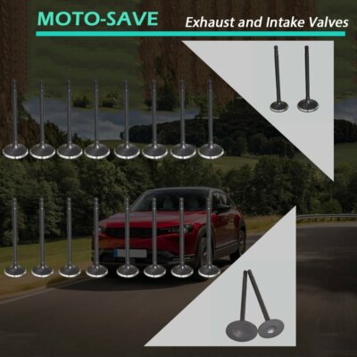 Solid Spare Intake Exhaust Valve Kit for Mazda CX-7 2.3L DOHC MRZ 2006-2013 *16