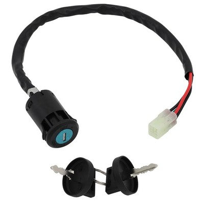 Solid Spare Ignition Switch with Keys for Honda TRX450R TRX450ER Replaces OEM# 35100-HP1-003