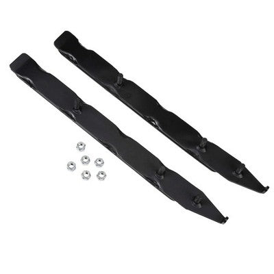 Solid Spare 4" DUAL Runner Carbides many 2007-2009 fits Polaris with Blow Molded Skis