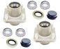 Front Wheel Hub Assembly For EZGO 1976-2001 Golf Cart 19932-G1 - 2 Pack