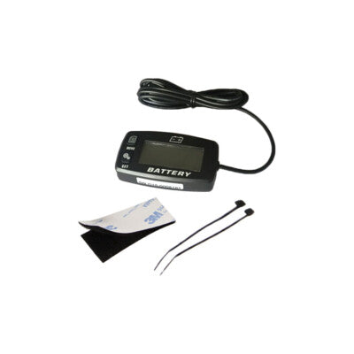 12V Battery Indicator Meter: Works with Lead-Acid, GEL, AGM, Lithium Batteries