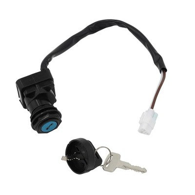 Solid Spare Ignition Switch w/ Keys for Kawasaki Many Prairie 300, 360 & 400 & KFX450R