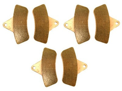 Solid Spare Front & Rear Severe Duty Brake Pads for Arctic Cat 400 Utility 2x4 4x4 1998-2004