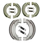 Solid Spare Front & Rear Brake Shoes for Suzuki Quadmaster 50 & Quadsport 50 fits 2002-2023