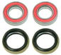 Front Wheel Bearing & Seal Kit for Yamaha Grizzly 600 4x4 YFM600FW 1999-2001