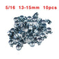 Solid Spare 5/16"13mm-15mmFUEL INJECTION HOSE CLAMP / AUTO Fuel clamps 10Pcs