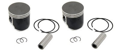 2 SPI Standard Bore Piston Kits for Arctic Cat 500 Snowmobiles 1998-2000 71mm