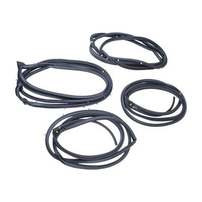 4PCS Door Weatherstrip Silence Opening Gasket For Honda Civic 2006-2011
