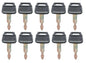 (10) Keys For Kobelco New Holland Case Excavators Kawasaki Loader K250