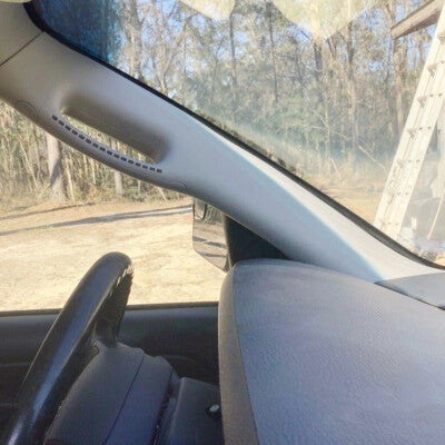 Solid Spare A Pillar Trim Panel w/Pull Grab Handle Left Driver Side for 02 2006-10 Dodge Ram